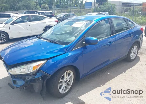 2018 Ford Focus Se из США, поврежденный, VIN 1FADP3F27JL327749